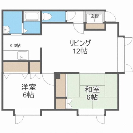 シーガルハイツの物件間取画像